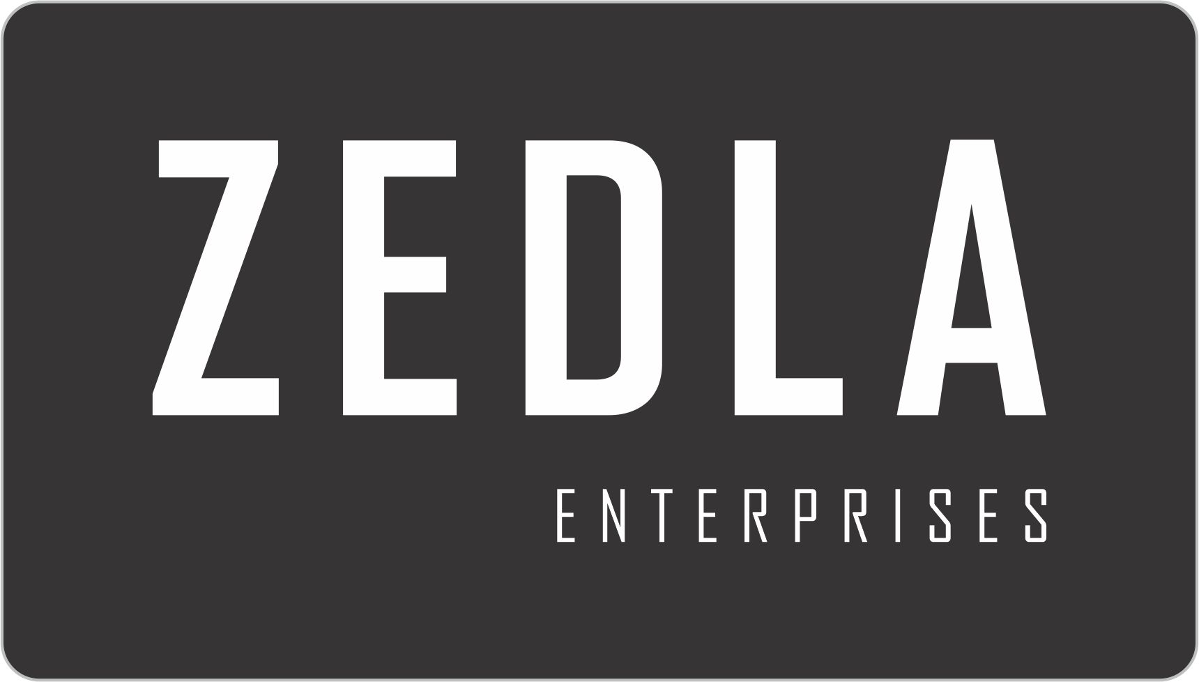 Zedla Logo black